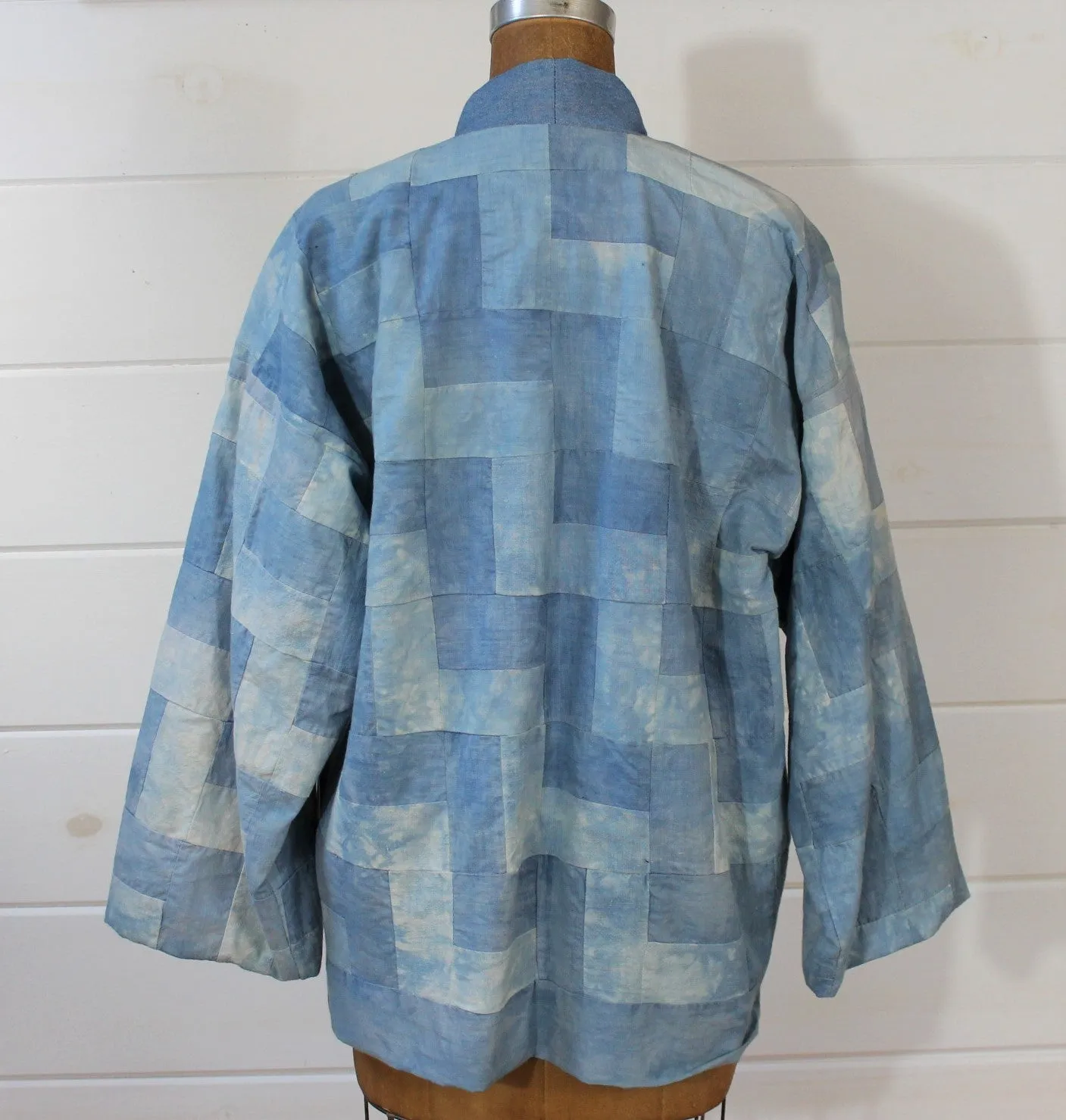 Indigo Dyed Quilt Jacket