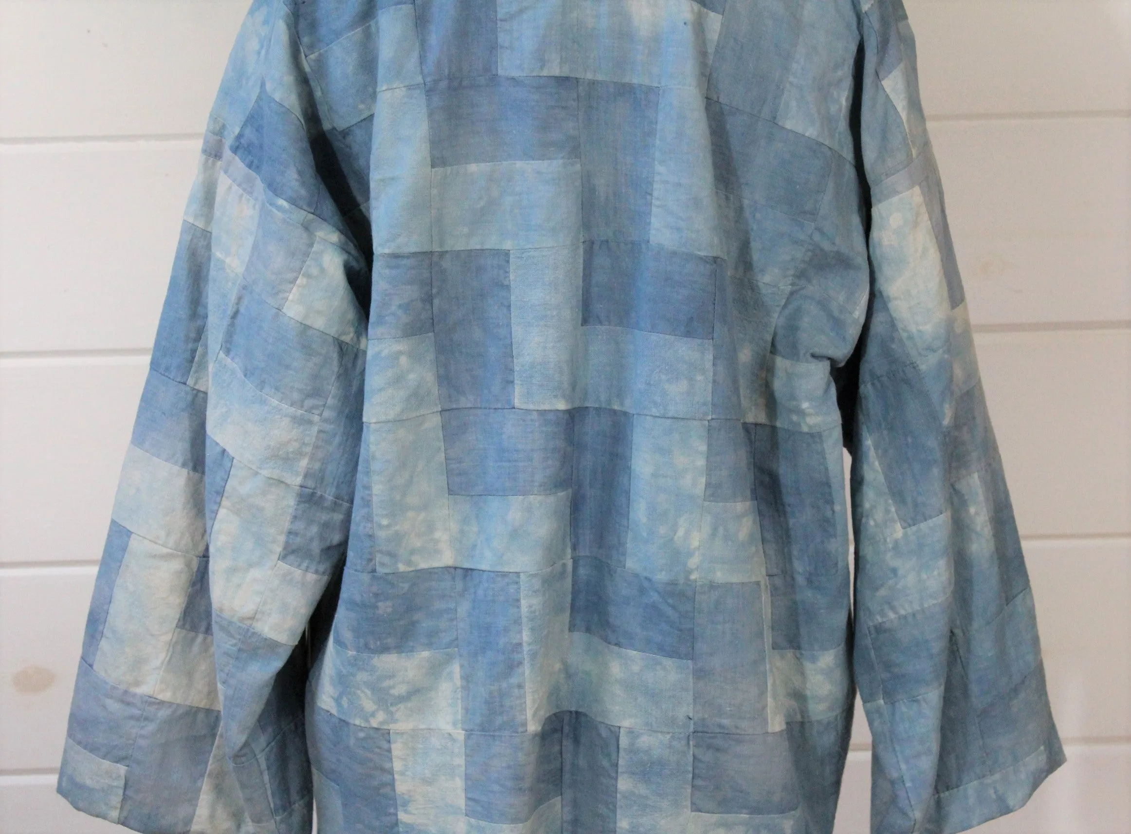Indigo Dyed Quilt Jacket