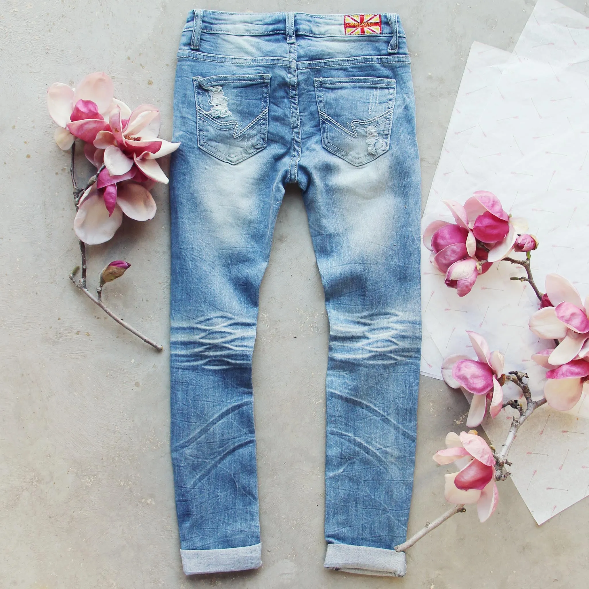 Indigo Sky Crop Jeans