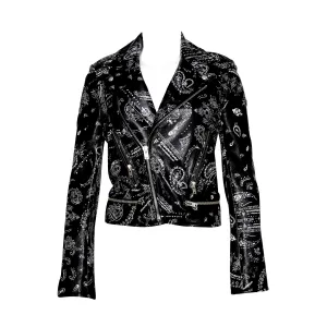 IRO Jeans Black Leather Jacket