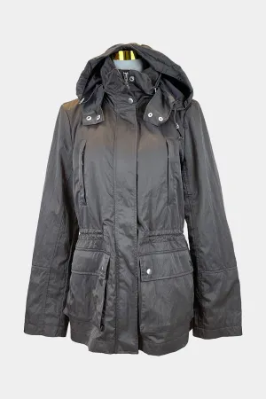 JACQUI-E Chocolate Windbreaker