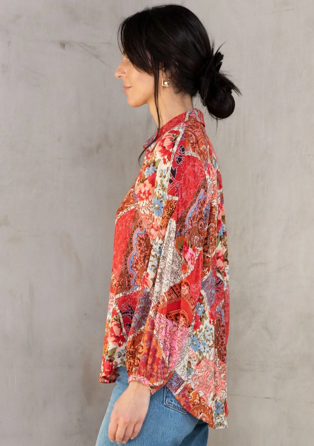 Janis Button Up Blouse