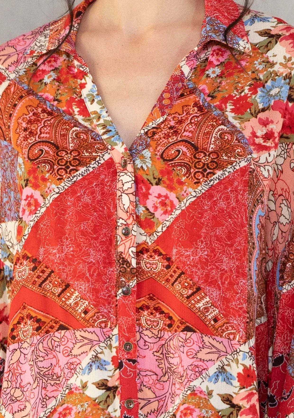 Janis Button Up Blouse
