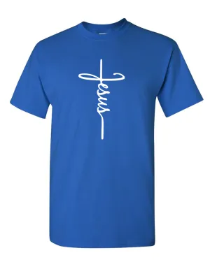 Jesus Cross T-shirt Christian Religious Faith Church T-Shirt