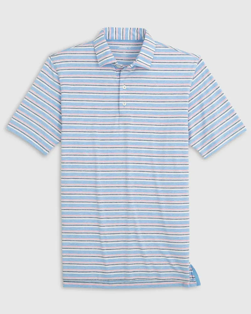 JOHNNIE-O CREW STRIPED SHIRT - MALIBLU