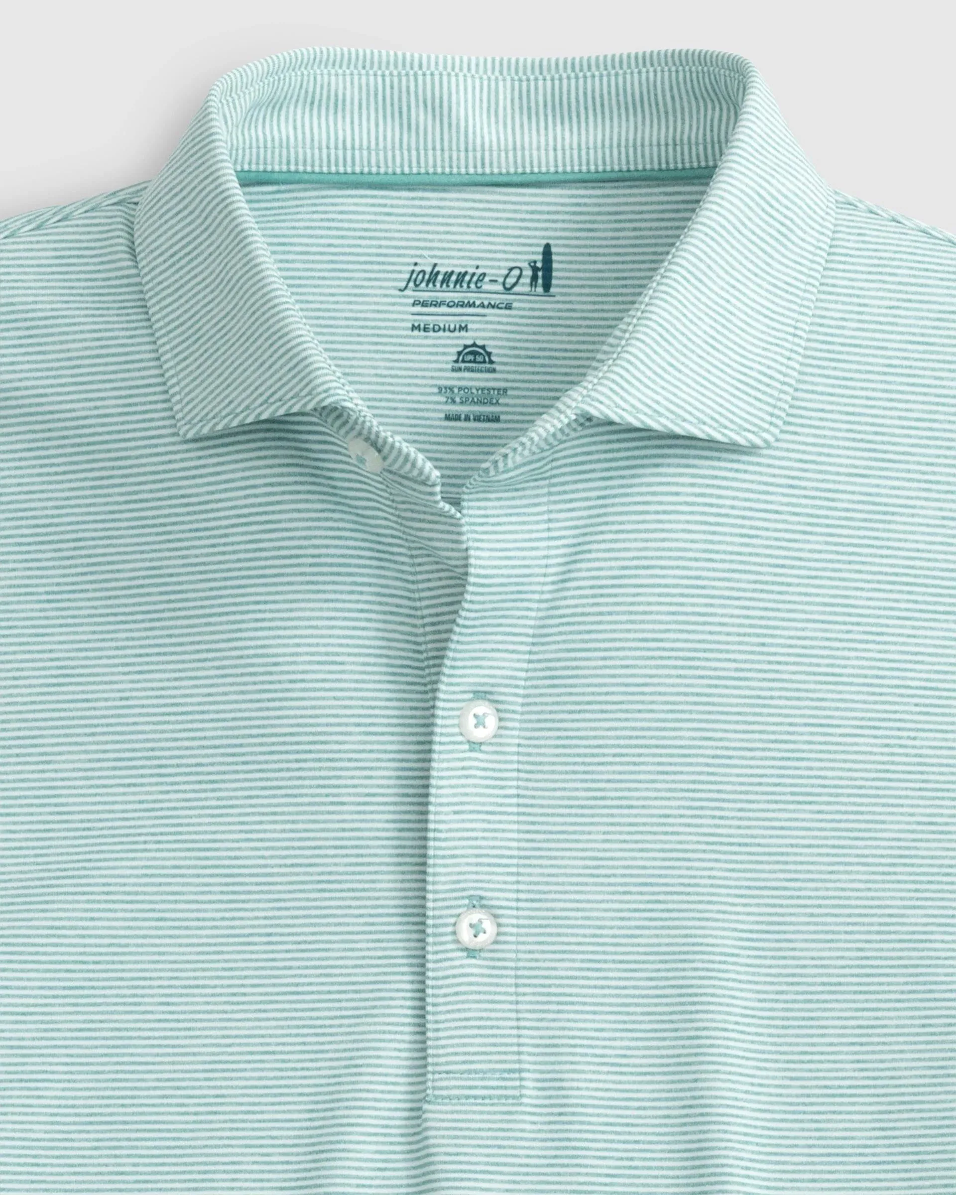 Johnnie-O Performance Jersey Polo - Lyndonn Stripe