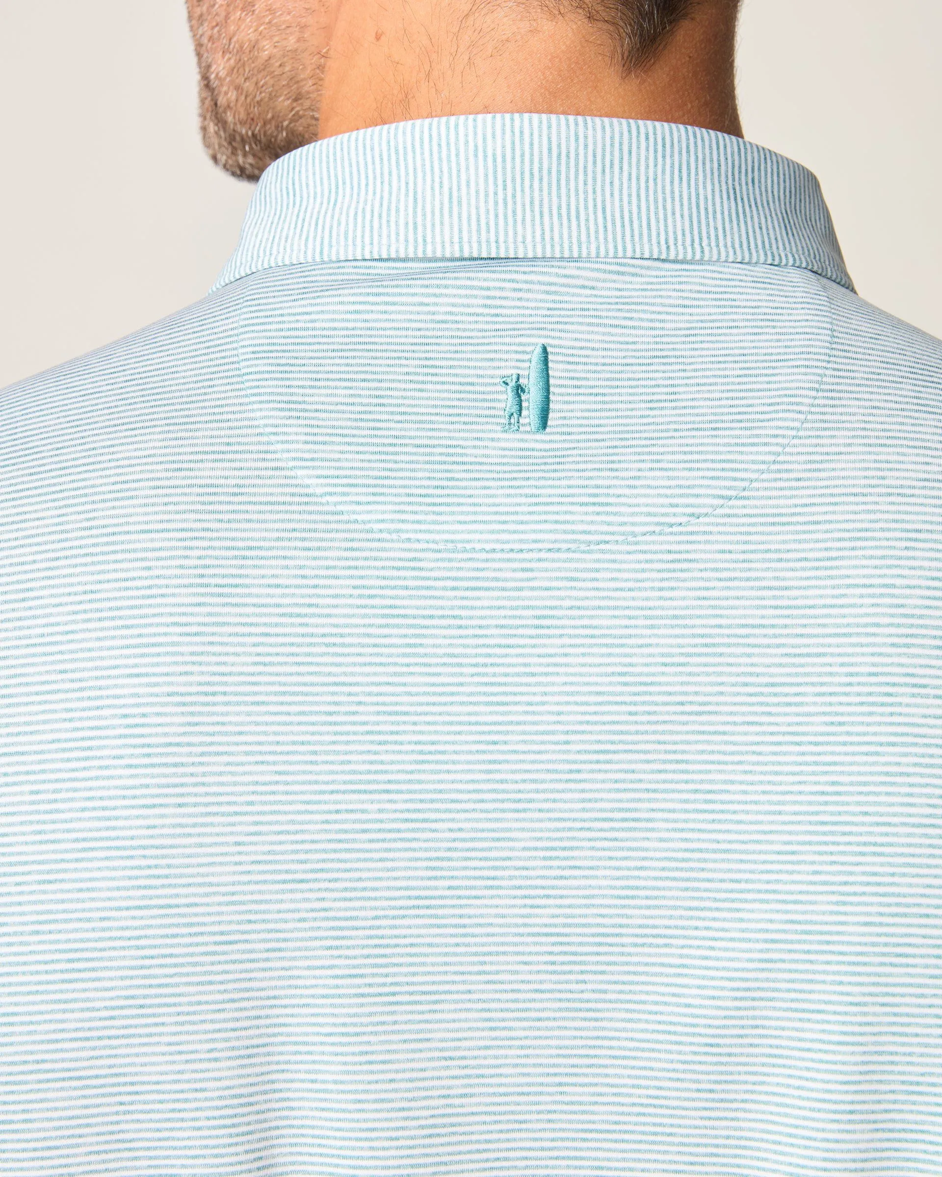 Johnnie-O Performance Jersey Polo - Lyndonn Stripe
