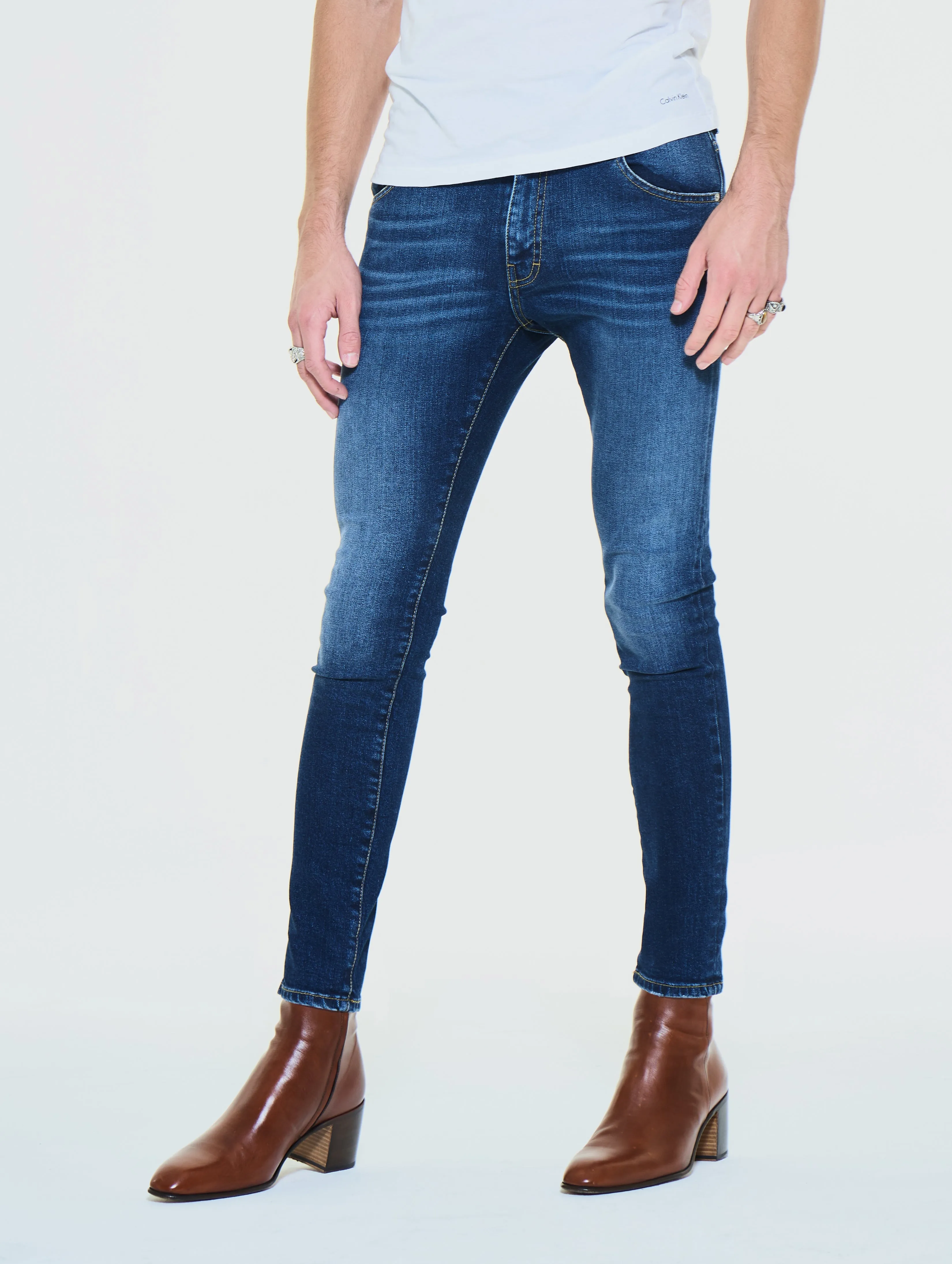 JOHNNY SKINNY JEANS IN CLASSIC INDIGO - Man