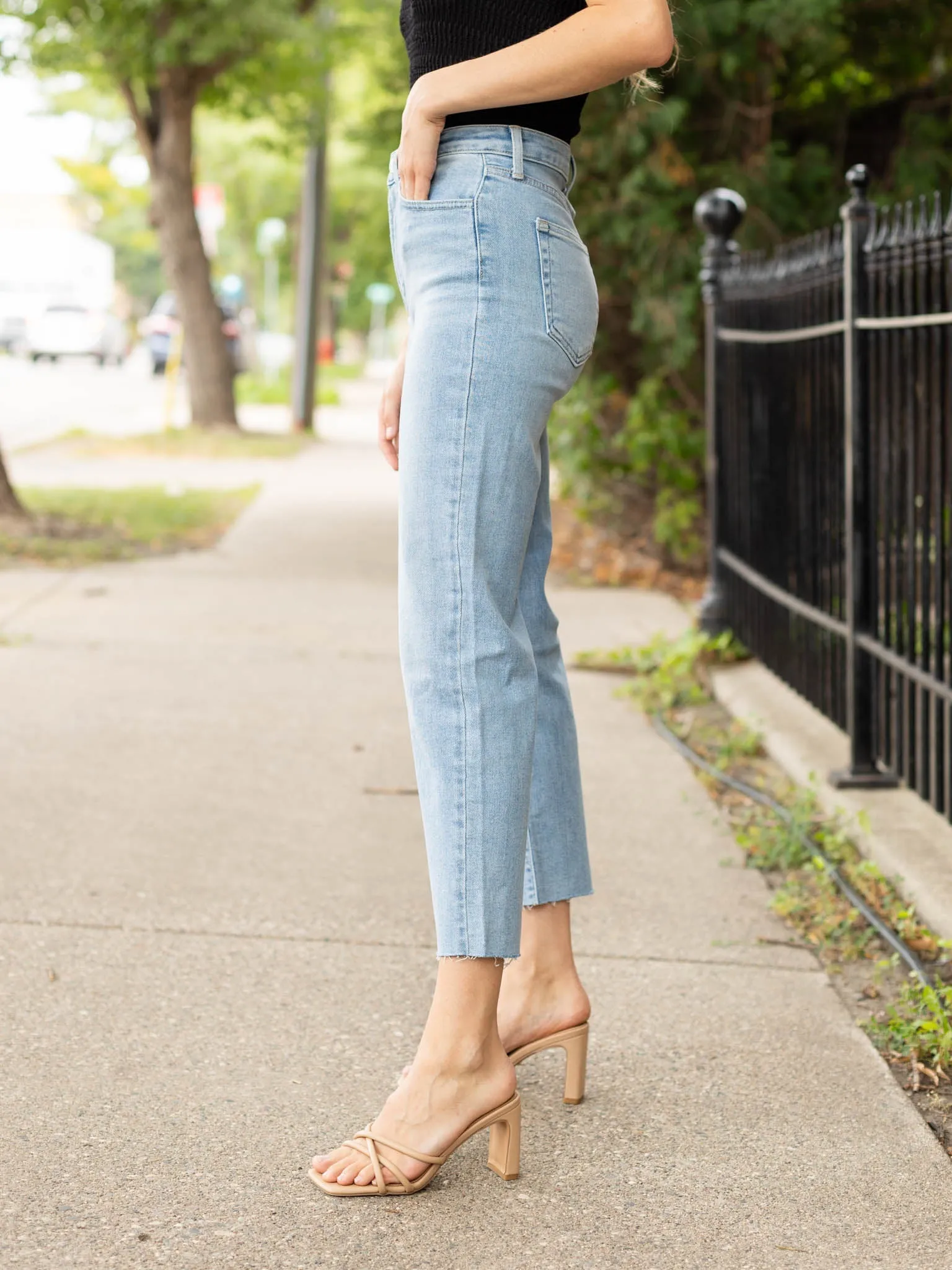 Just Black Light Denim Classic Straight