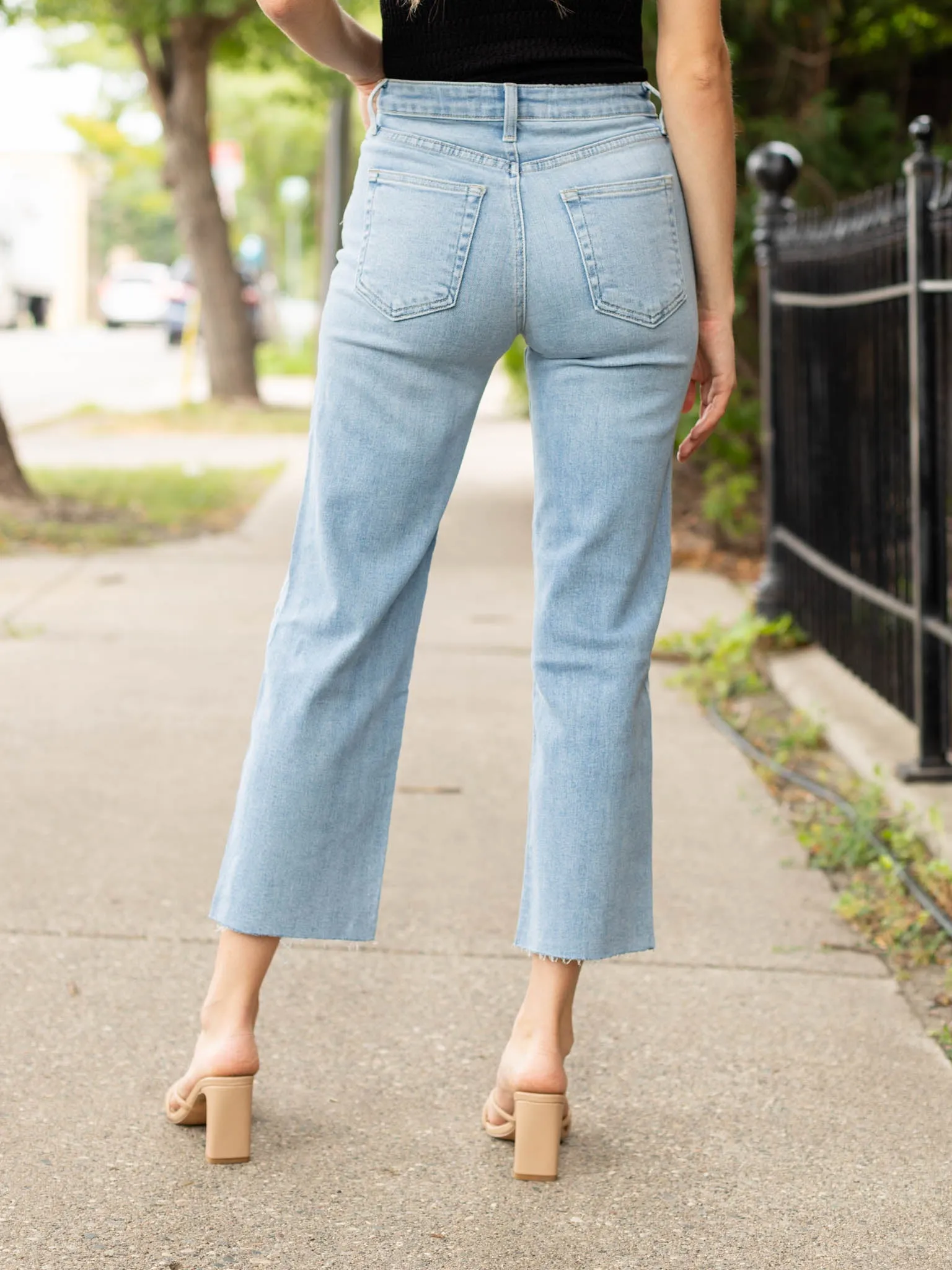 Just Black Light Denim Classic Straight