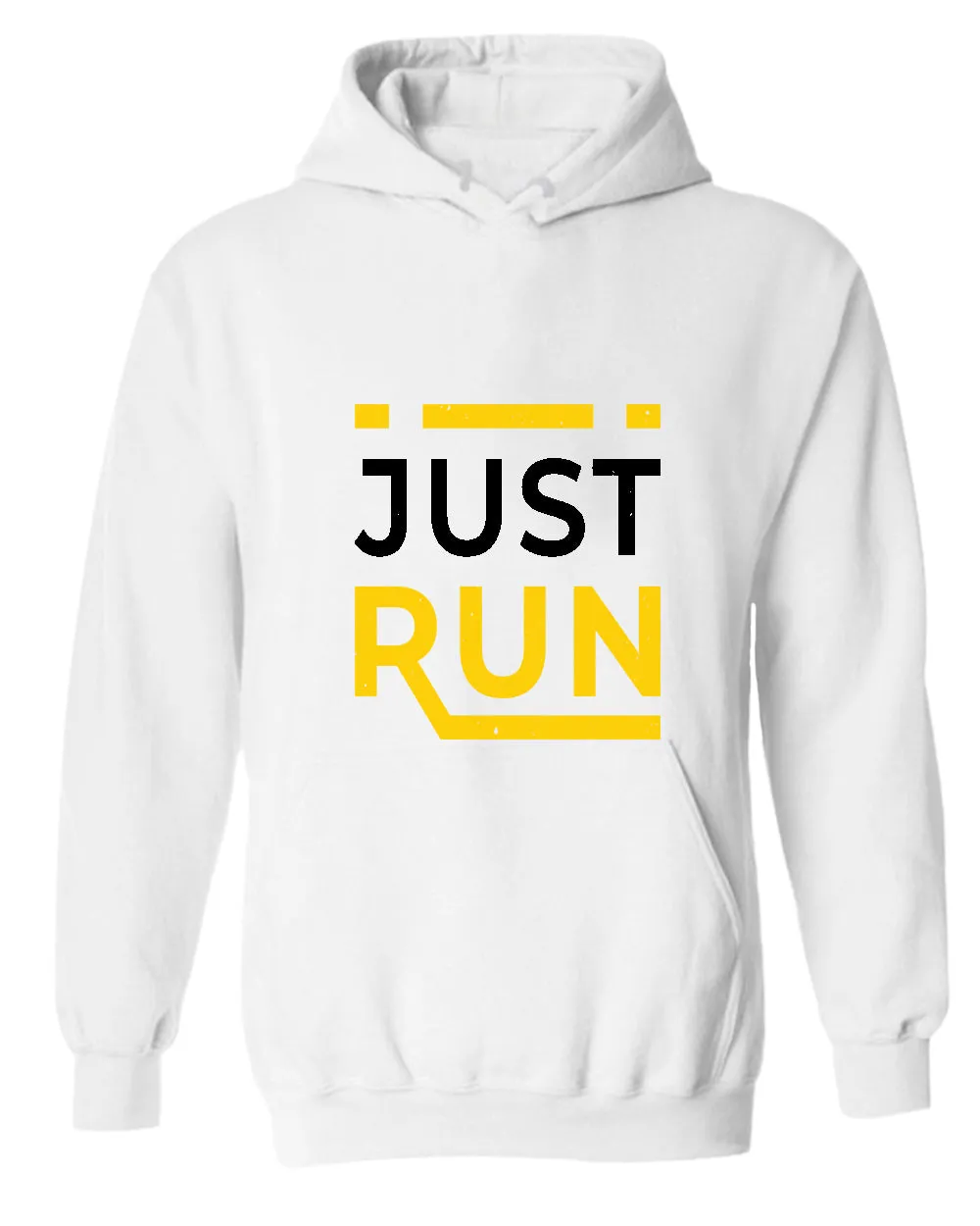Just run hoodie, motivational hoodie, inspirational hoodies, casual hoodies