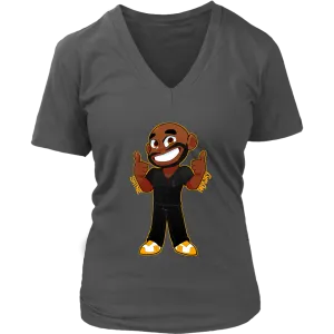 KA ShineAnyway Womens Sliming V-Neck