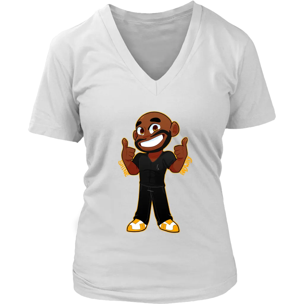 KA ShineAnyway Womens Sliming V-Neck