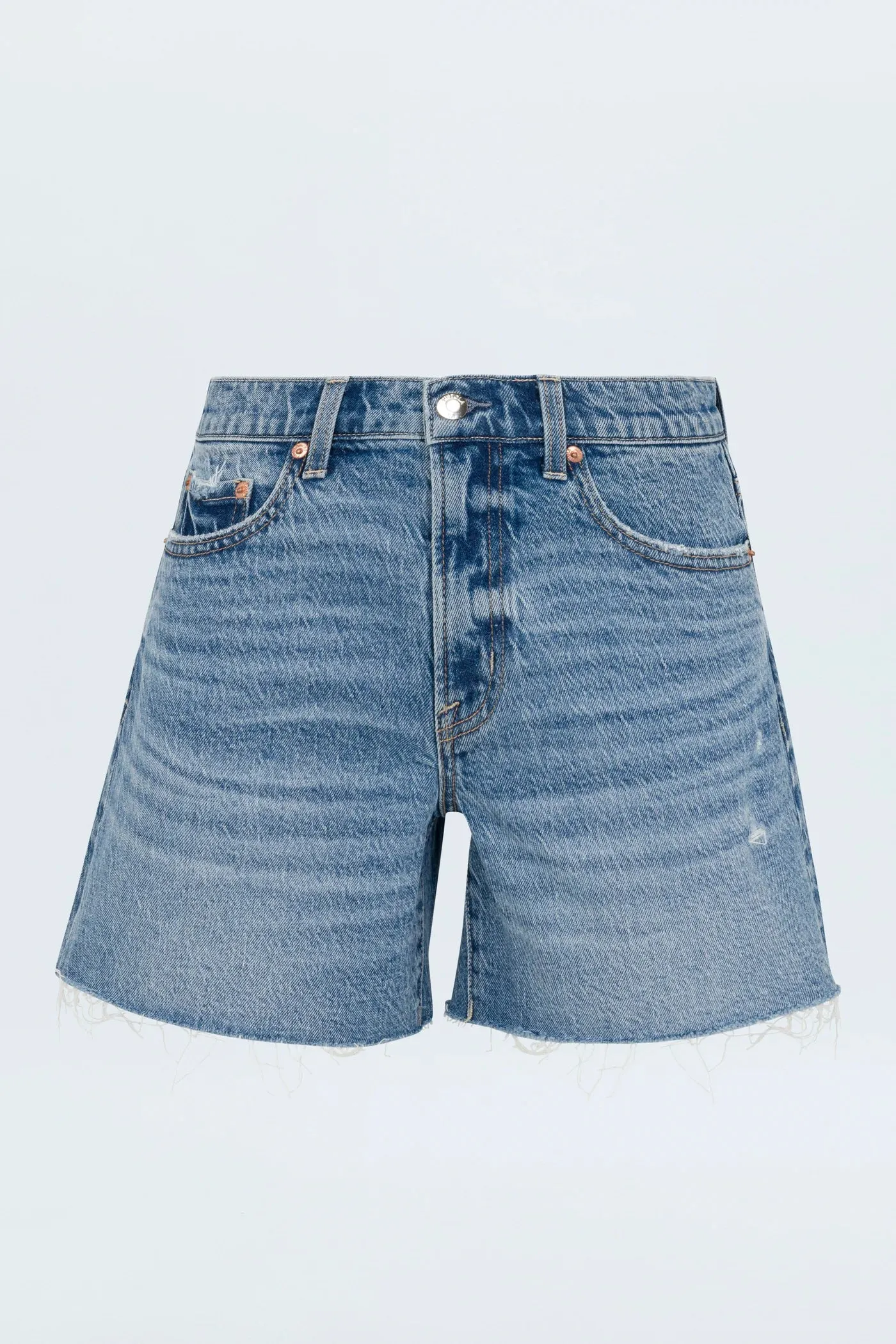 Kennedy Relaxed Mid Rise Cut Off Short - Central Vintage