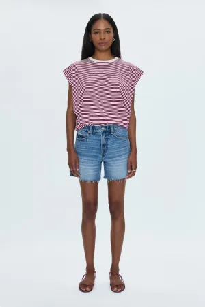 Kennedy Relaxed Mid Rise Cut Off Short - Central Vintage