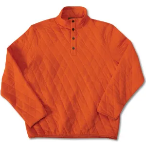Kevin's Men's Quilted 1/4 Snap Pullover