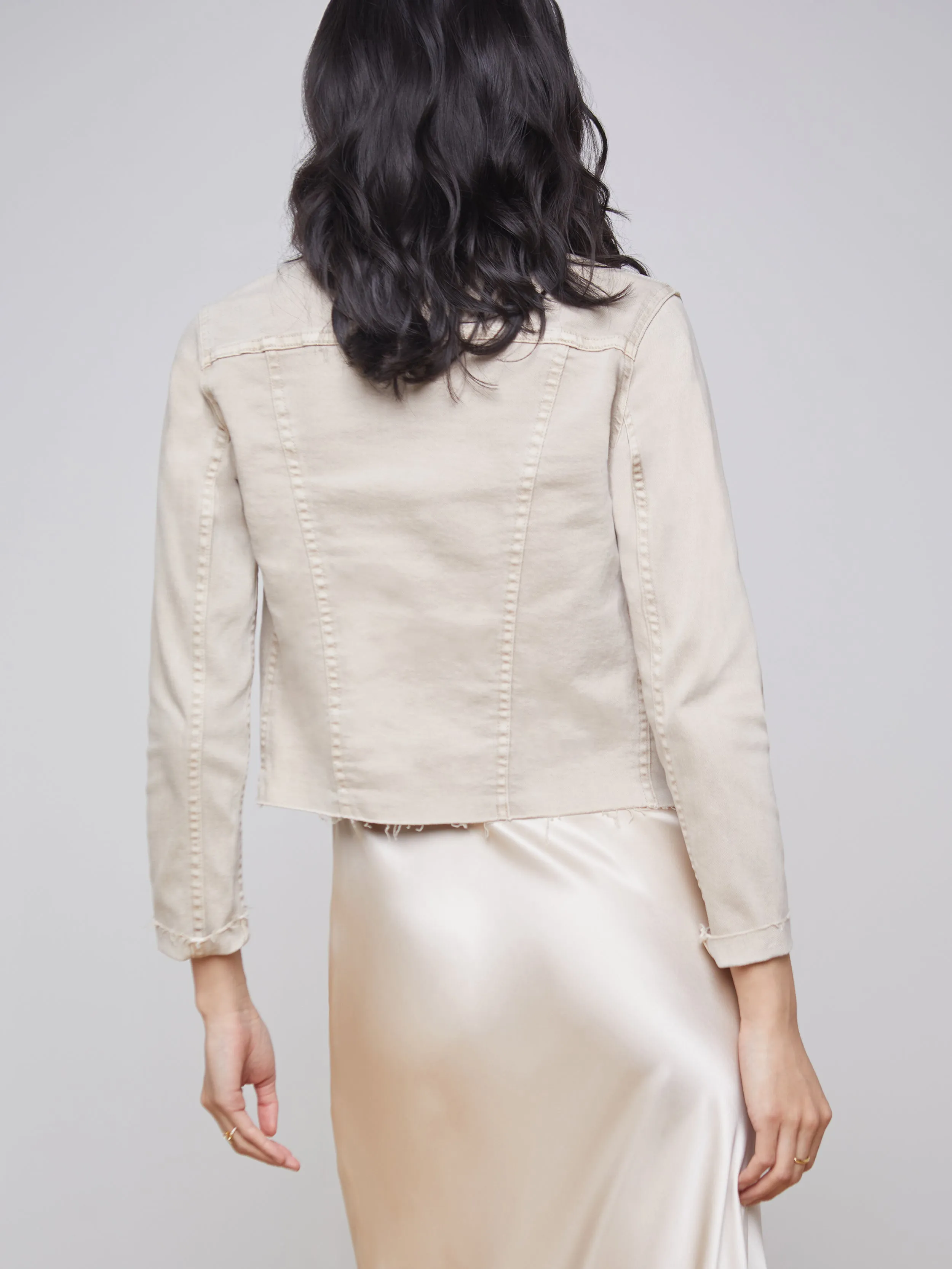 Lagence Janelle Slim Raw Jacket