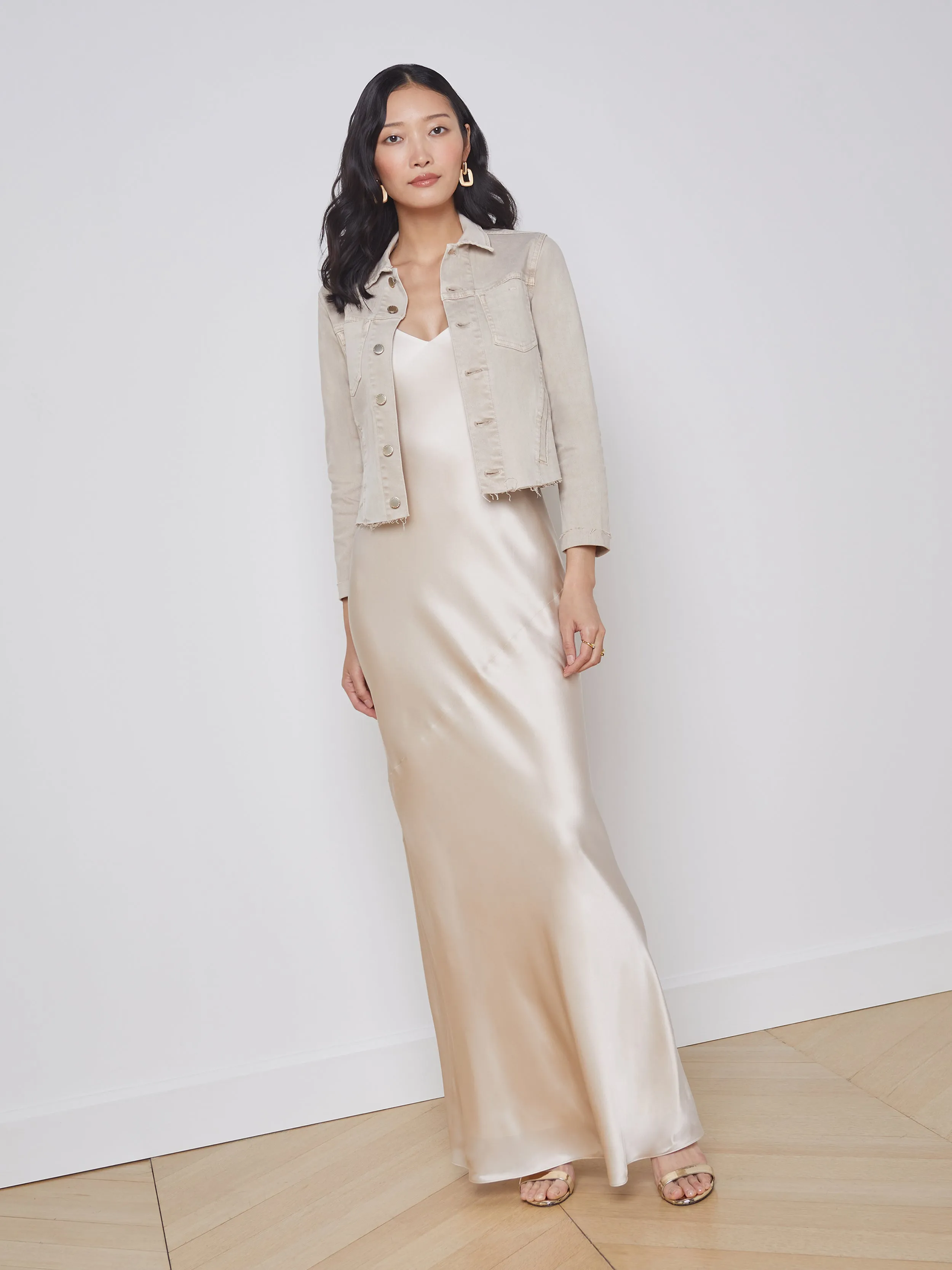 Lagence Janelle Slim Raw Jacket