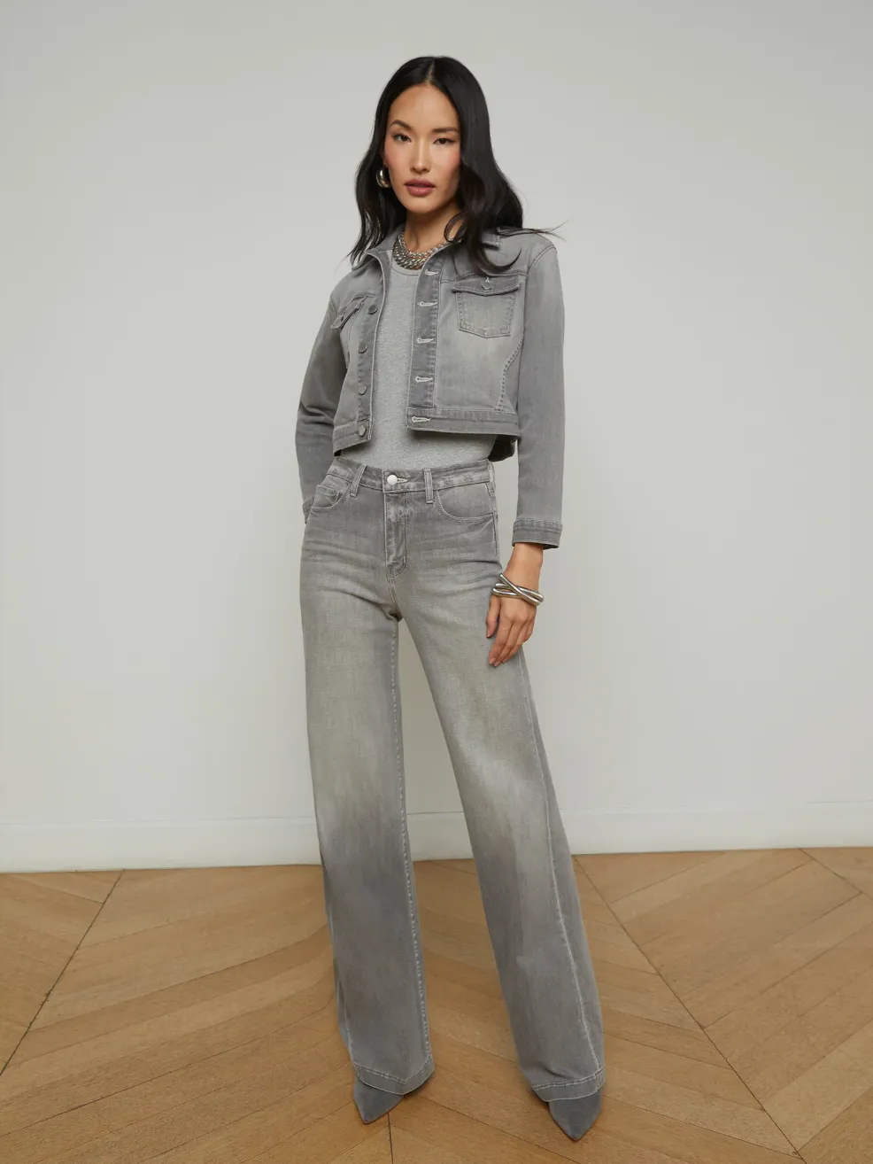 L'AGENCE KODA CROP JACKET