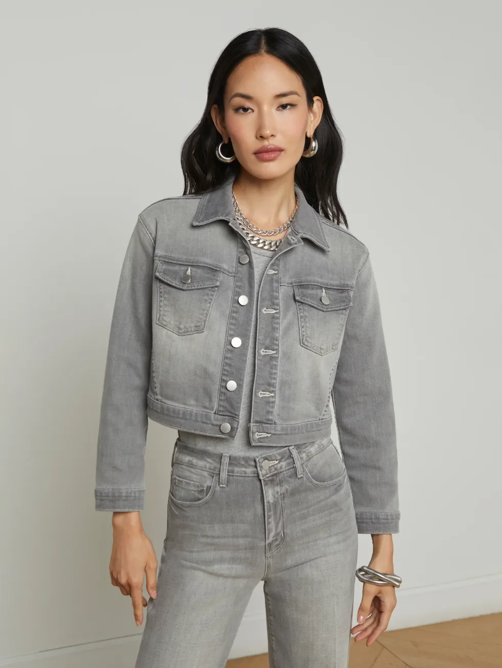 L'AGENCE KODA CROP JACKET