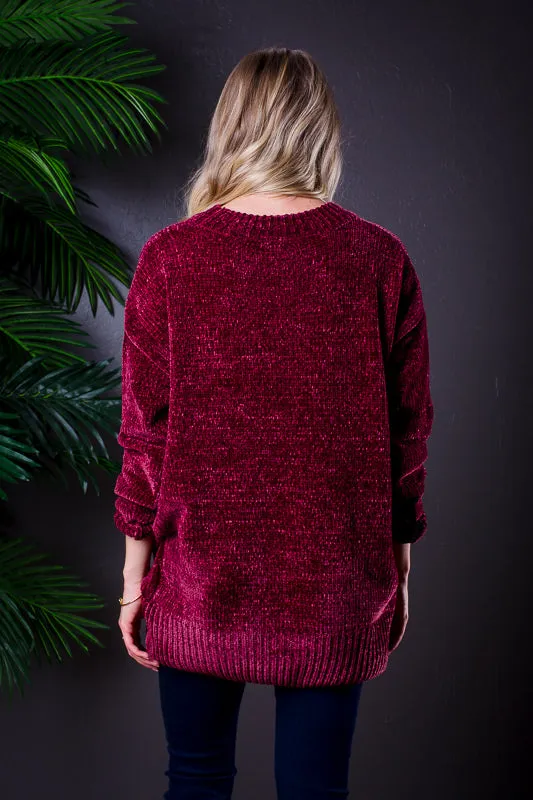 LAGUNA PULLOVER BURGUNDY