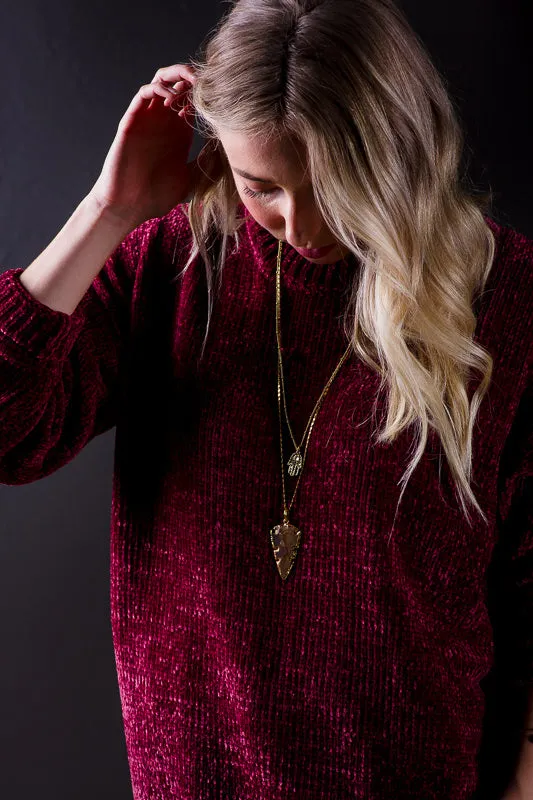 LAGUNA PULLOVER BURGUNDY