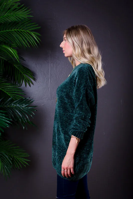 LAGUNA PULLOVER HUNTER GREEN