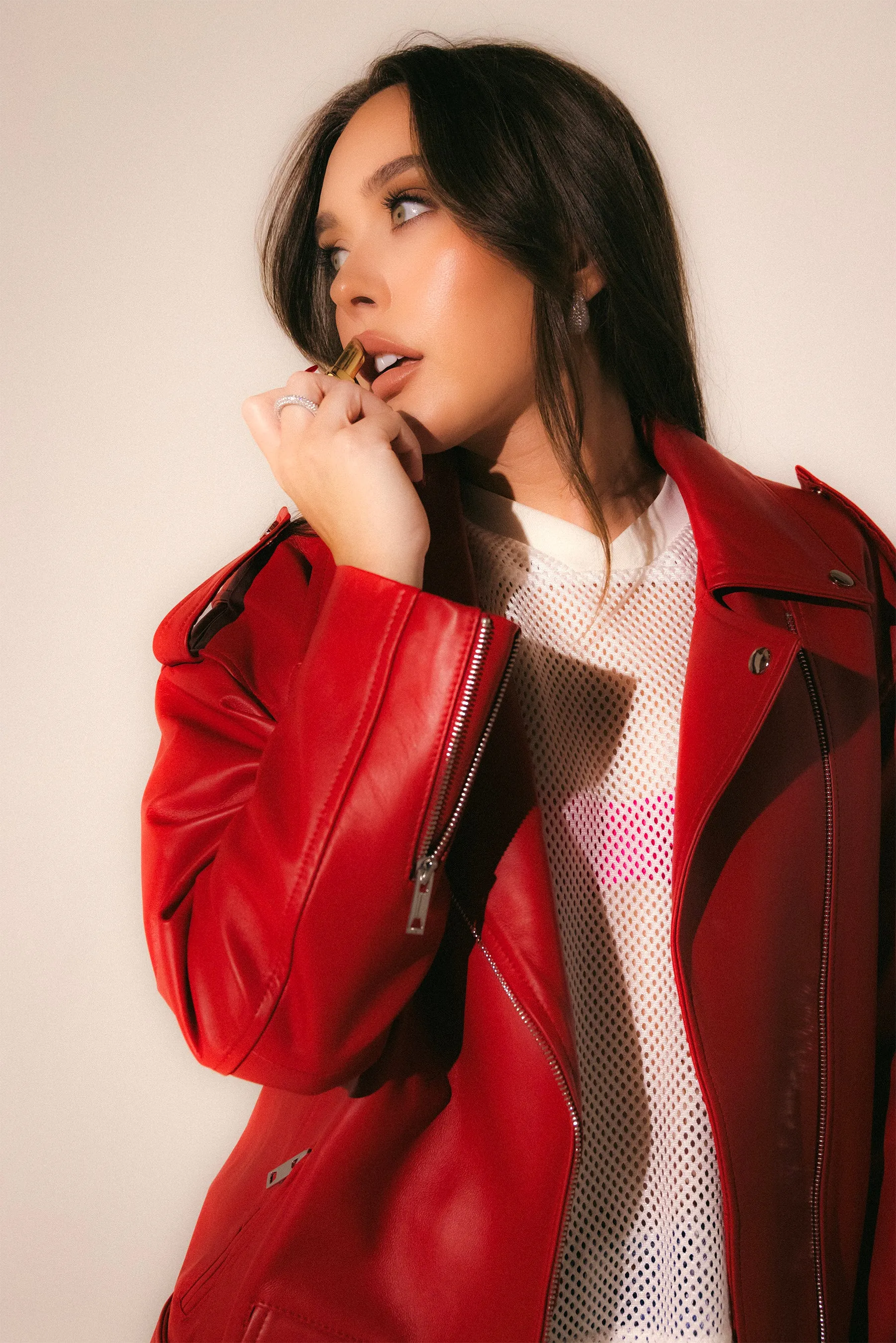 LEATHER MOTO JACKET