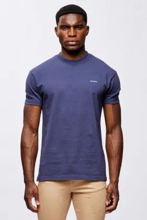 LEGEND* BASICS MUSCLE FIT T-SHIRT - INDIGO NAVY