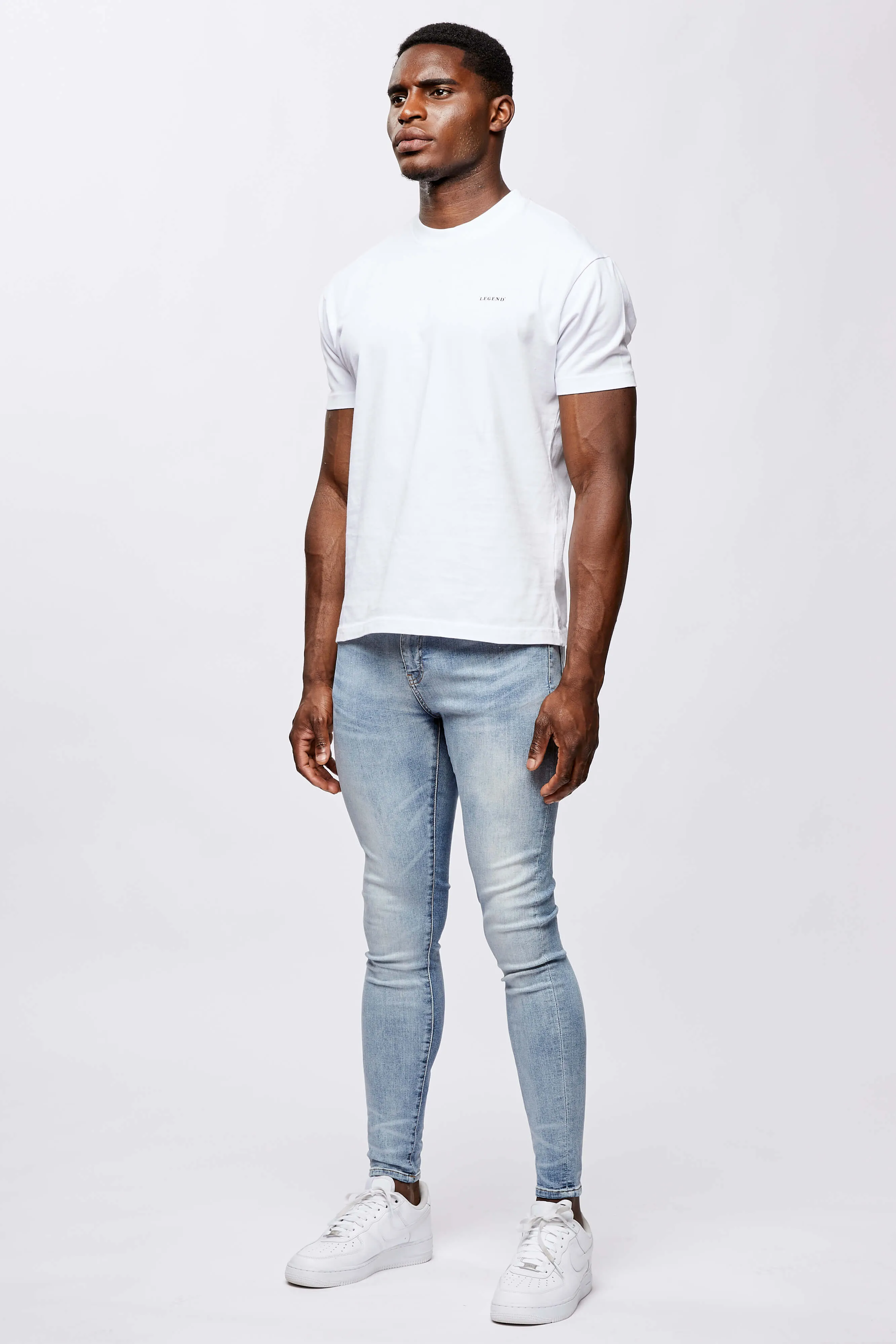 LEGEND* BASICS T-SHIRT - WHITE
