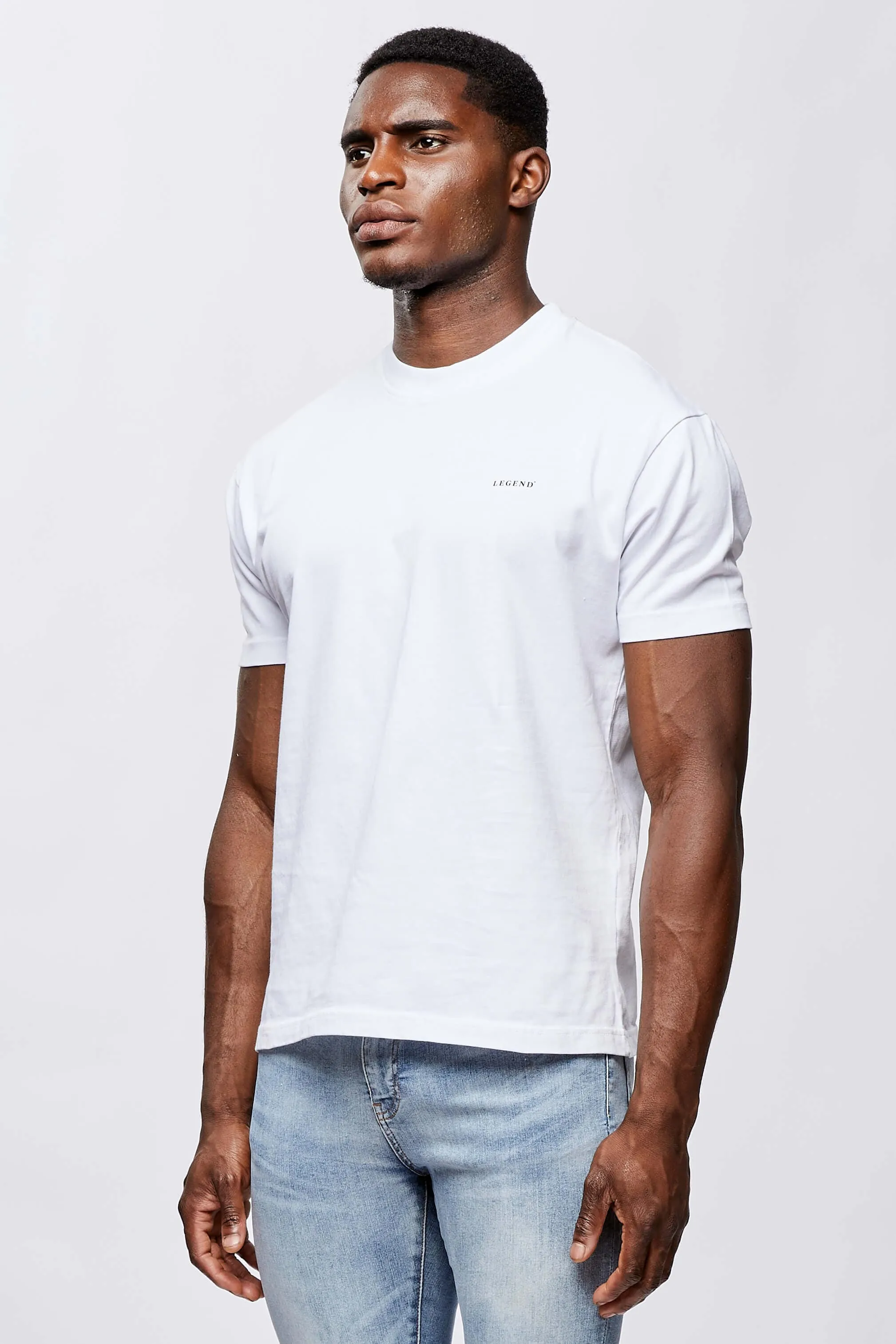 LEGEND* BASICS T-SHIRT - WHITE