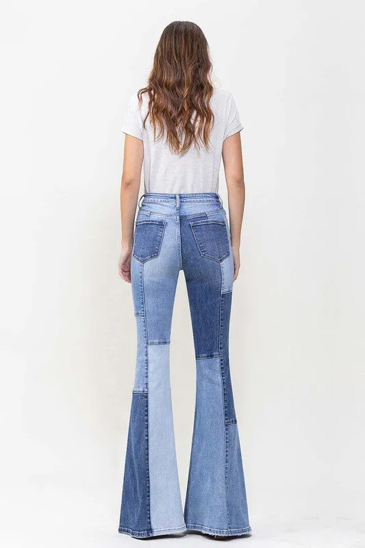 Lennox Patch Flare Jean