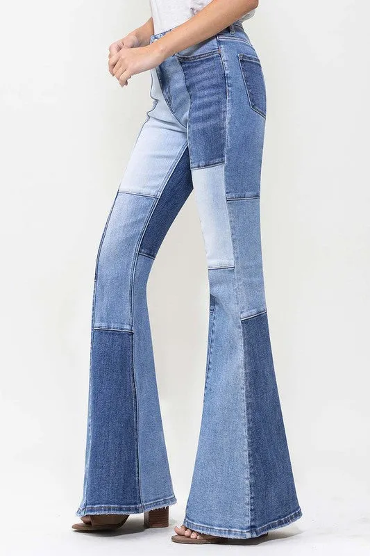 Lennox Patch Flare Jean
