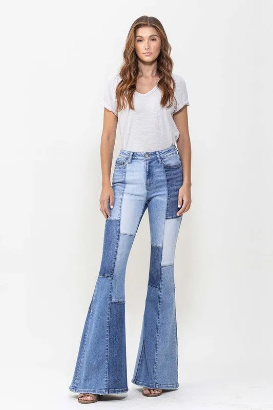 Lennox Patch Flare Jean
