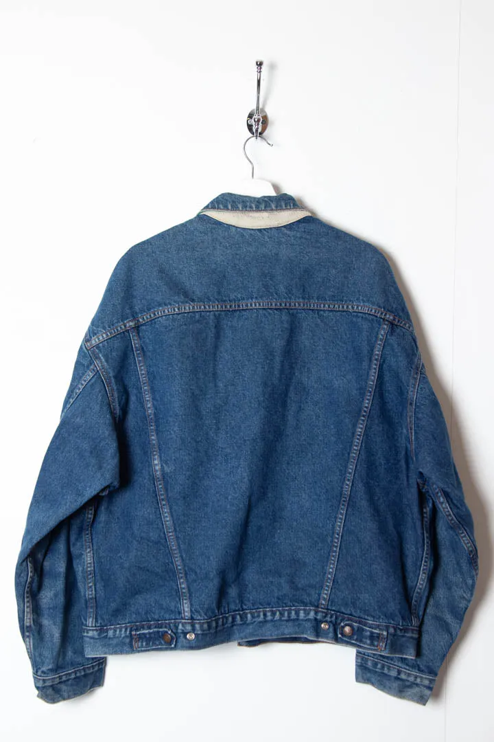 Levi's Hudson Bay Blanket Lined Denim Trucker Jacket (XL)