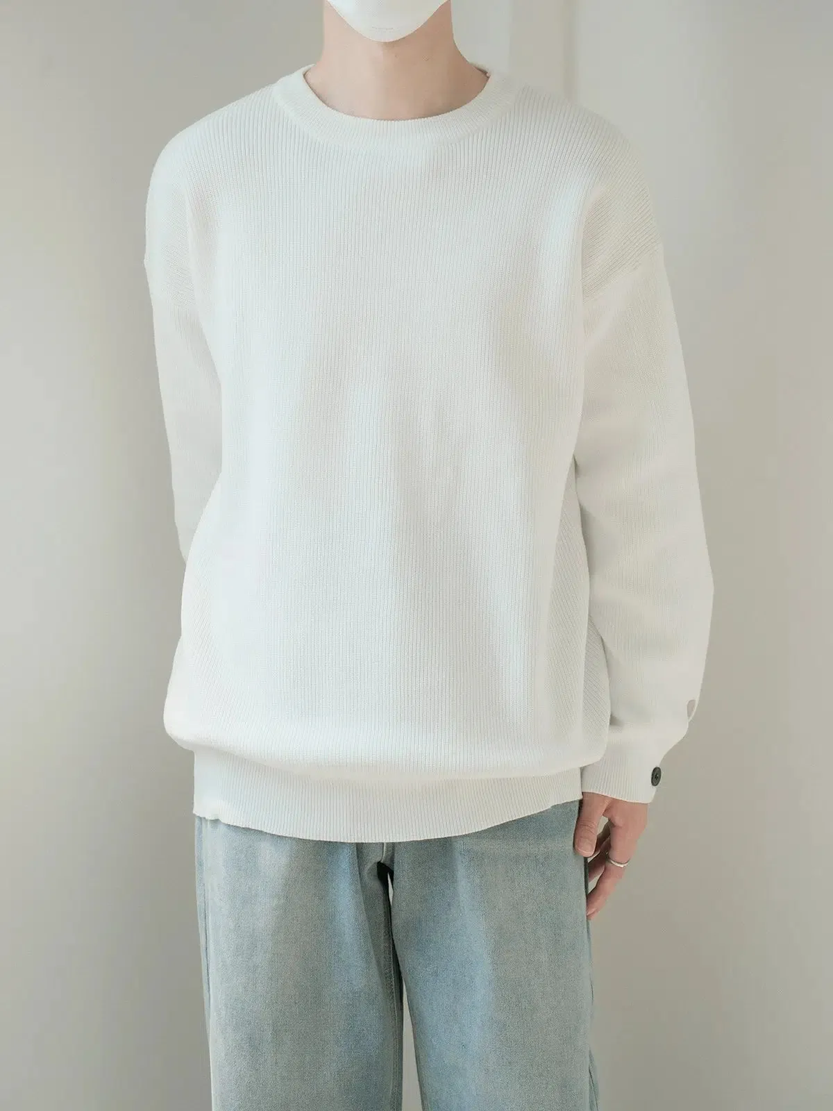 Lightweight Crew Neck Sweater
