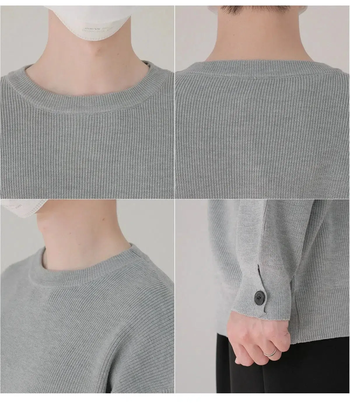 Lightweight Crew Neck Sweater