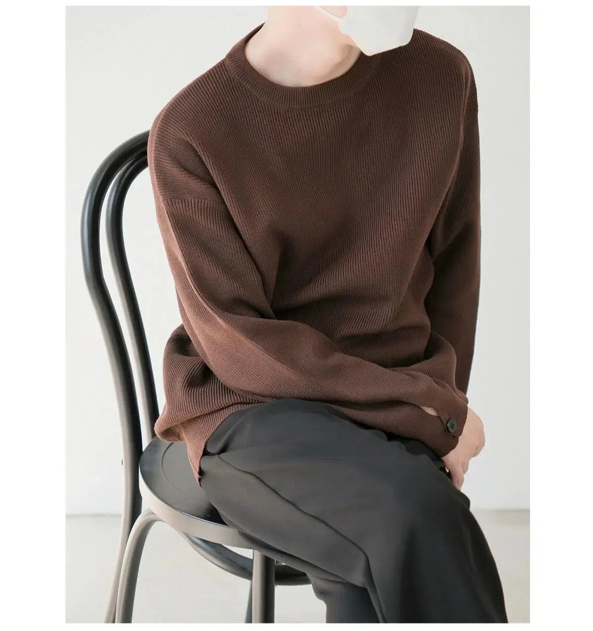 Lightweight Crew Neck Sweater