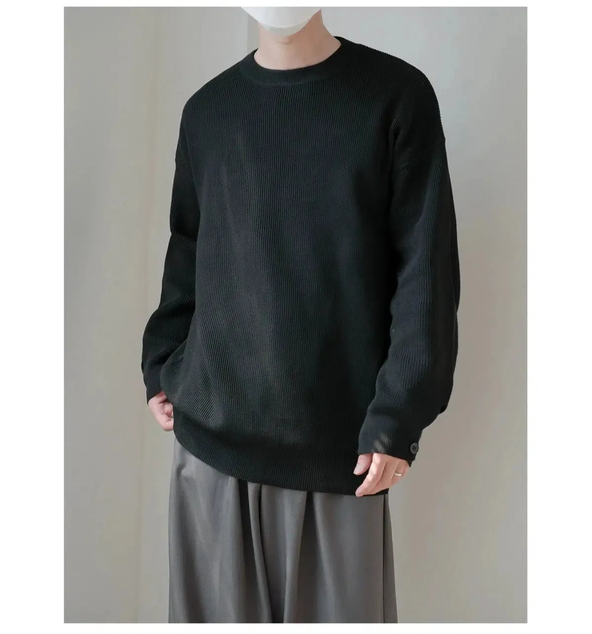 Lightweight Crew Neck Sweater