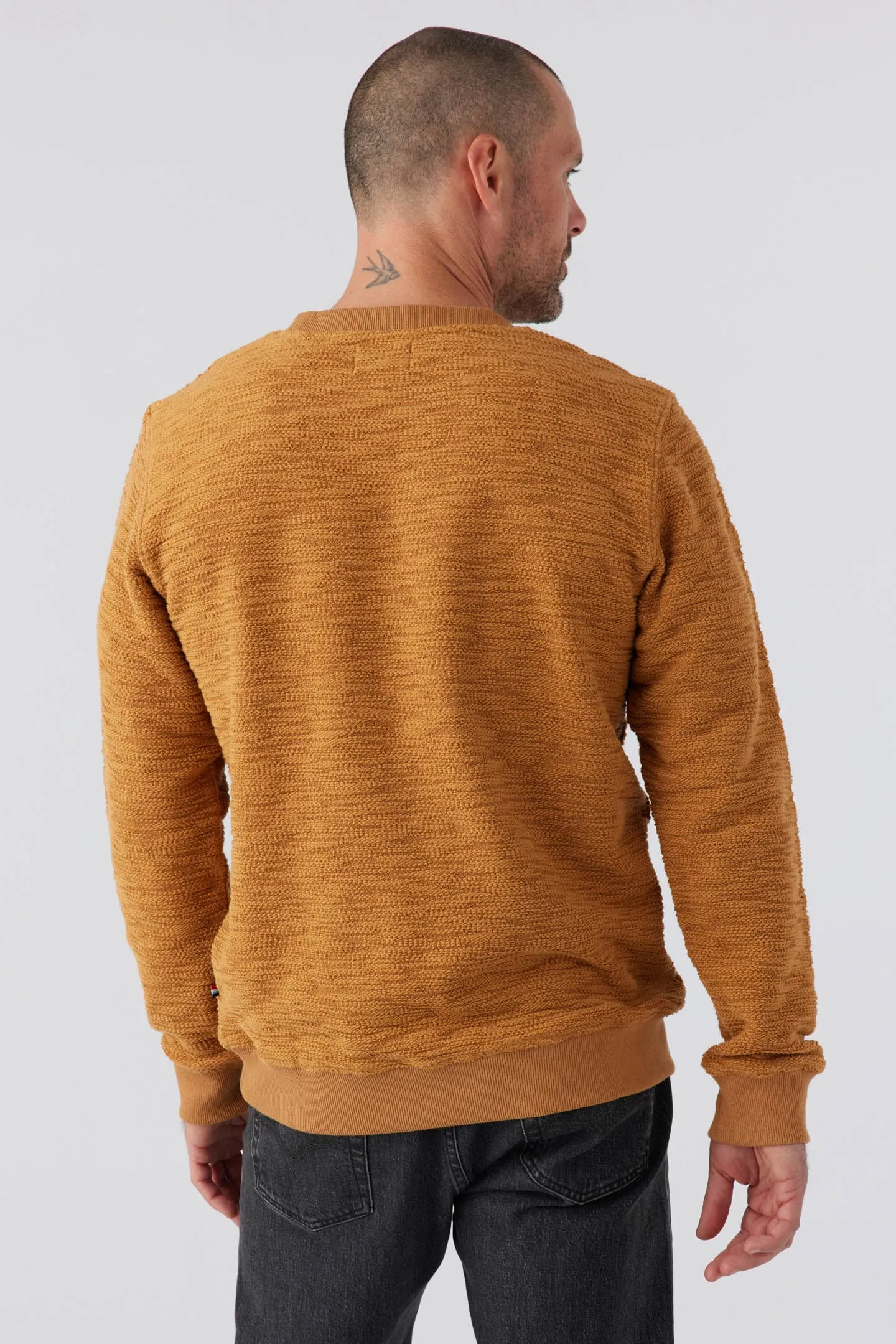 Linden Slub Terry Pullover - Ember
