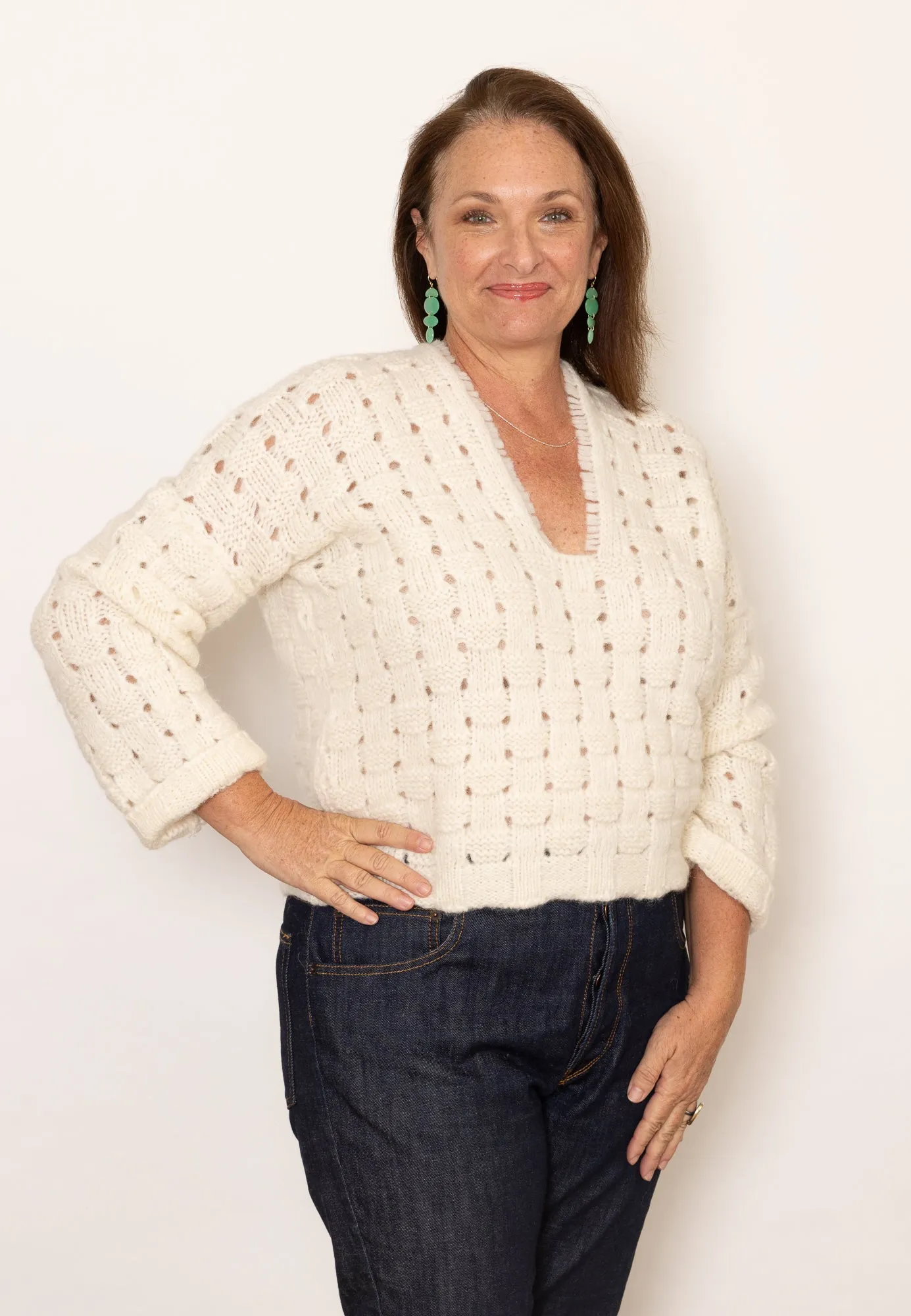 Liviana Conti V-Neck Sweater