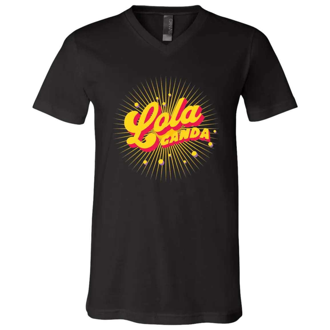 Lola Ganda Unisex Jersey V-Neck T-Shirt