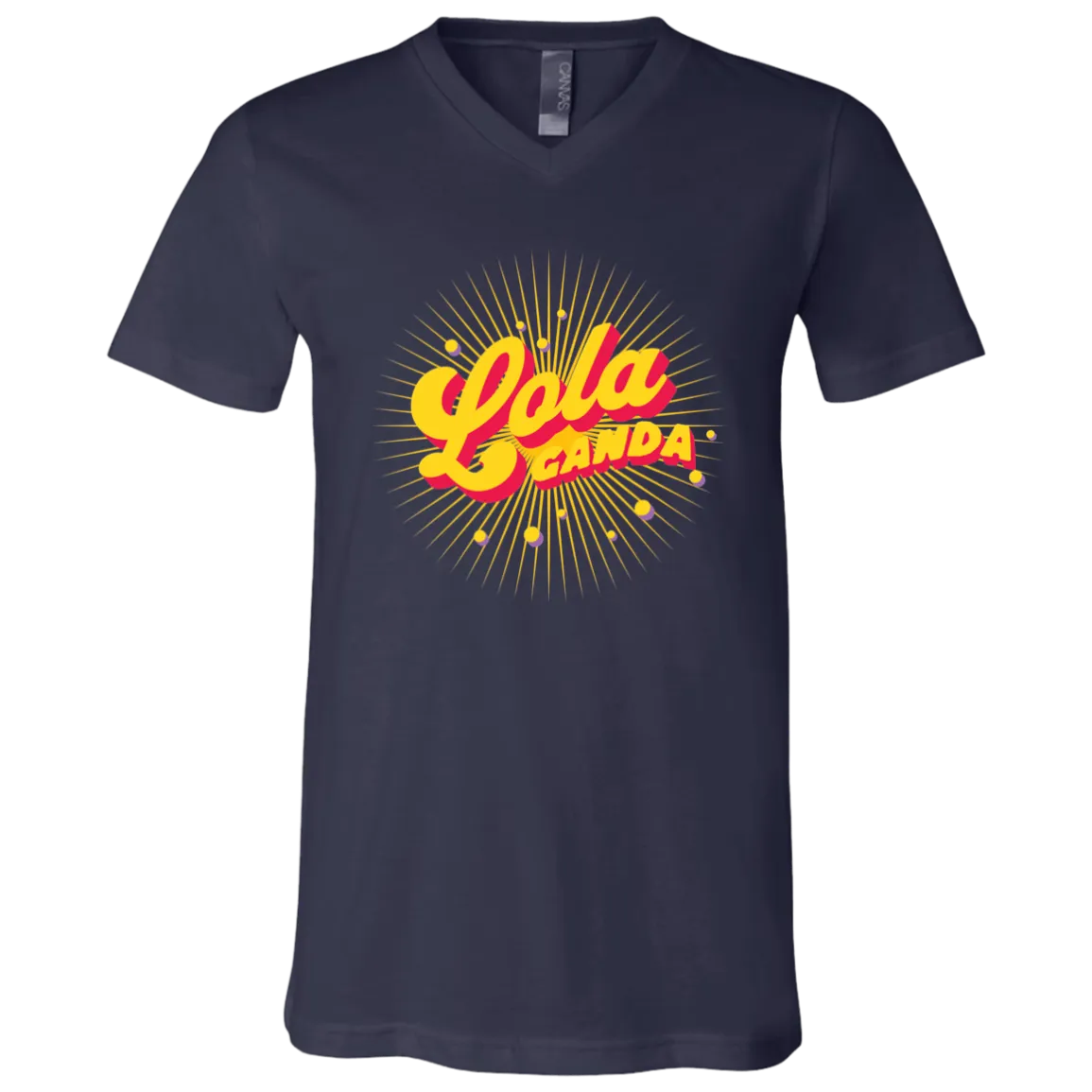 Lola Ganda Unisex Jersey V-Neck T-Shirt