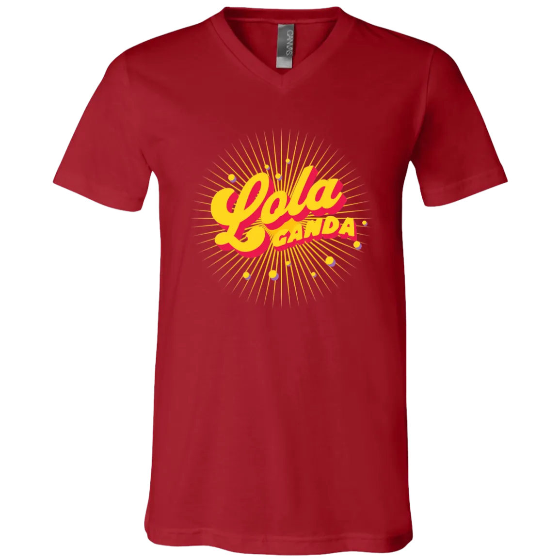 Lola Ganda Unisex Jersey V-Neck T-Shirt