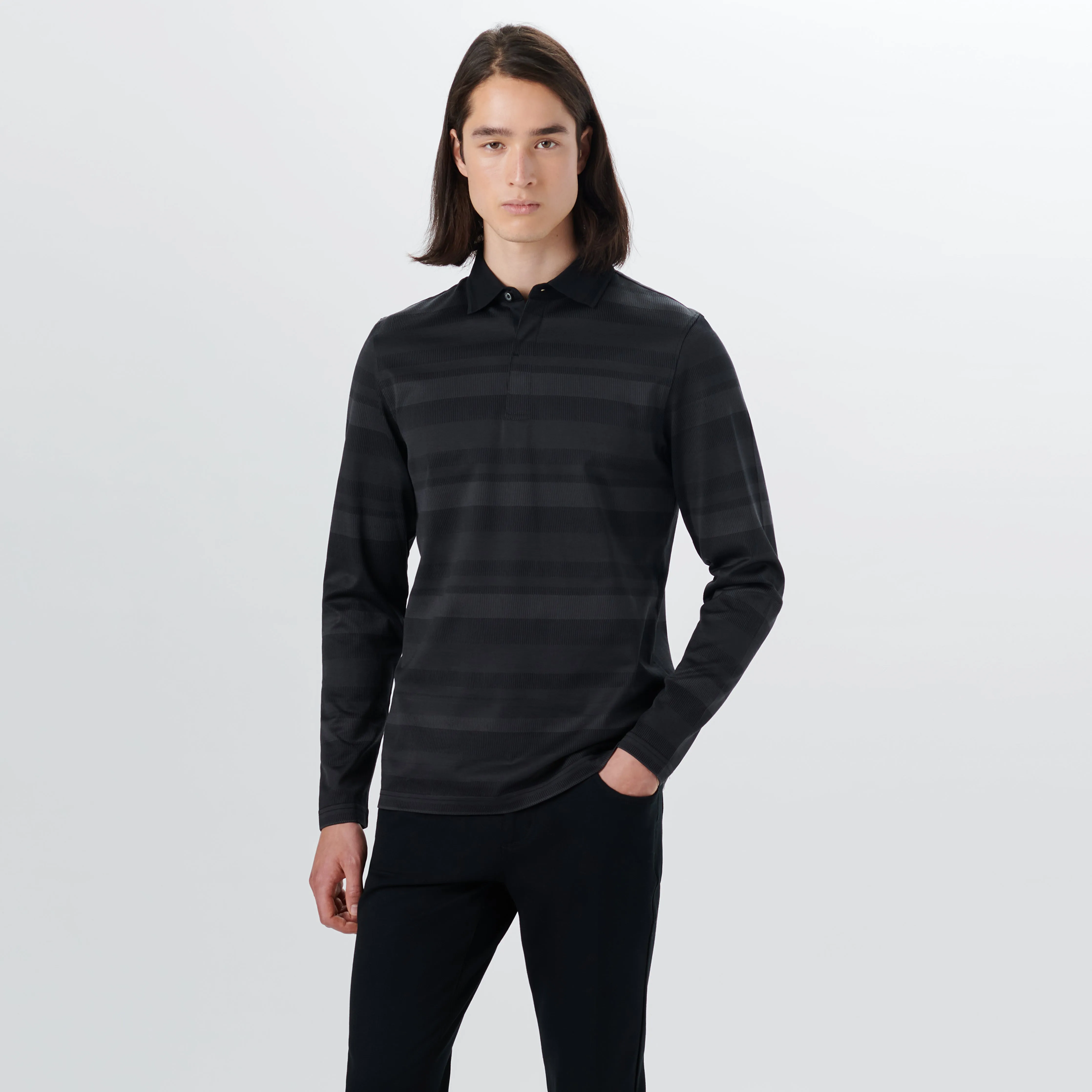 Long Sleeve Polo