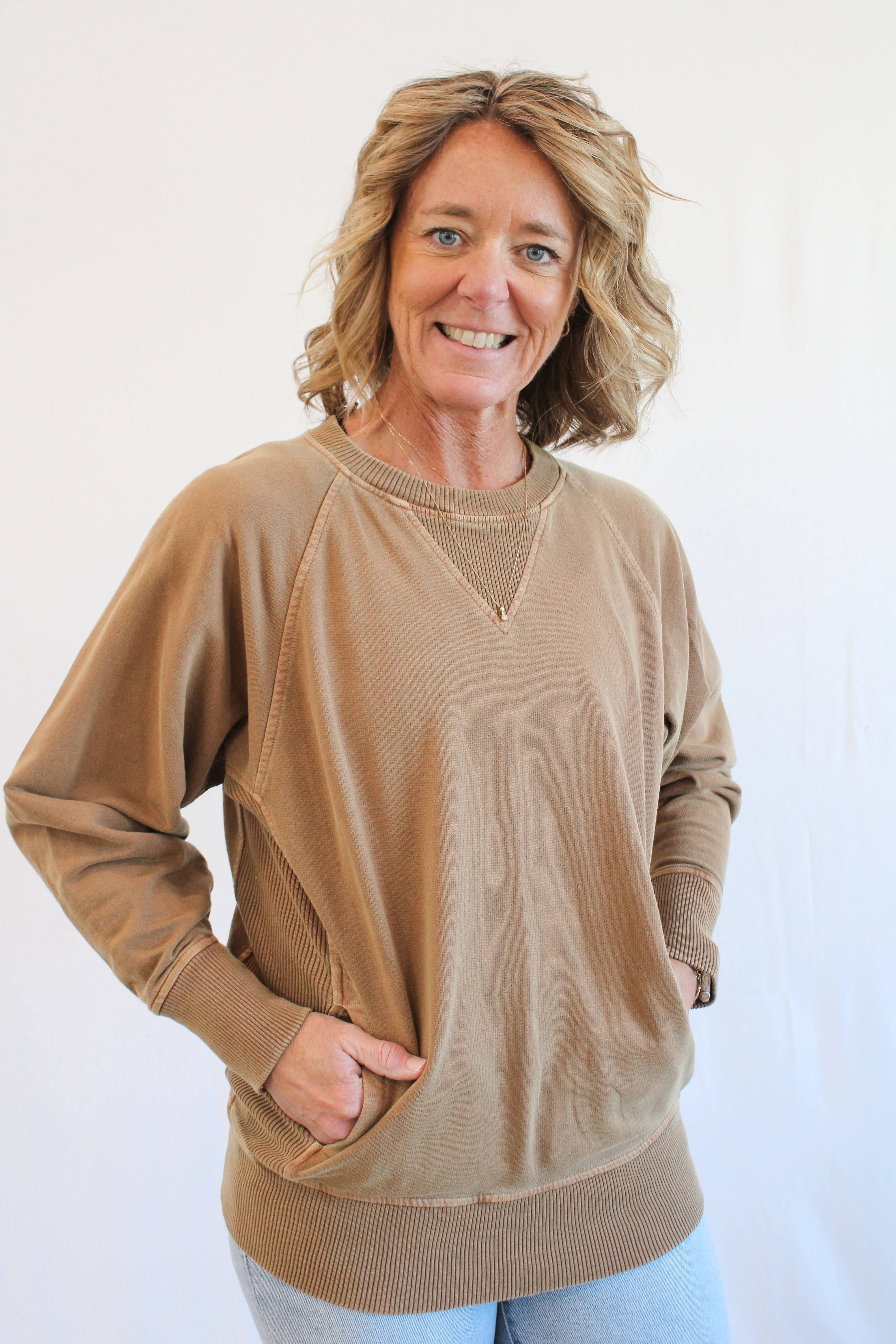 MACI TERRY PULLOVER