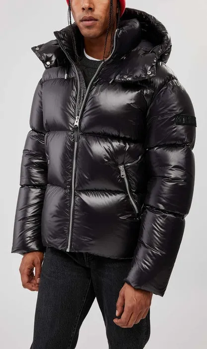 Mackage Men Hooded Down Jacket KENT-Z Black