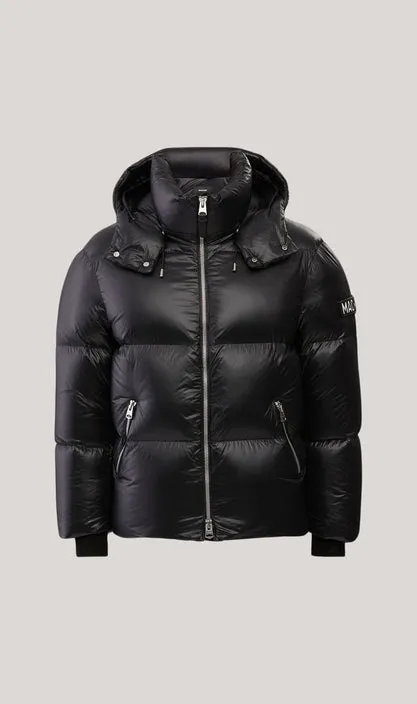 Mackage Men Hooded Down Jacket KENT-Z Black