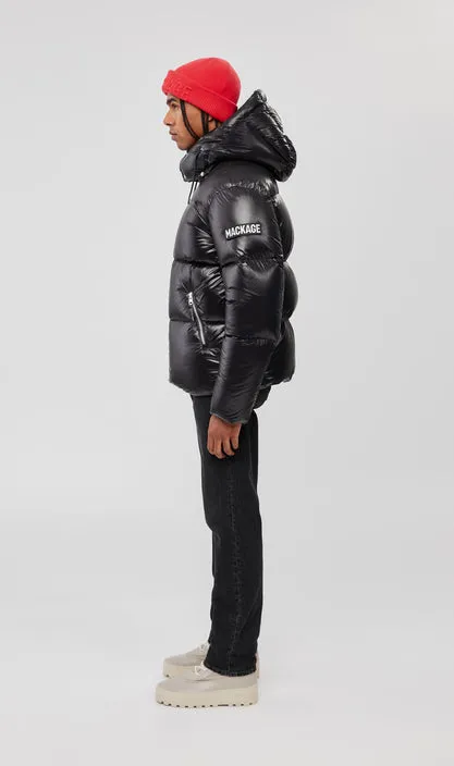 Mackage Men Hooded Down Jacket KENT-Z Black