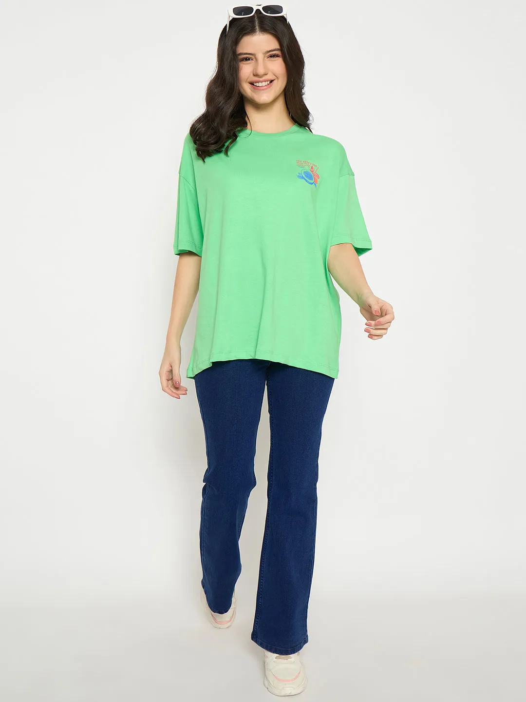 Madame Flared Fit Dark Blue Jeans